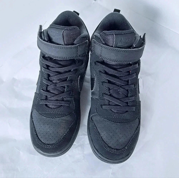Nike PS Court Borough 2 Mid Black 1.5Y (21cm) - Picture 3 of 8